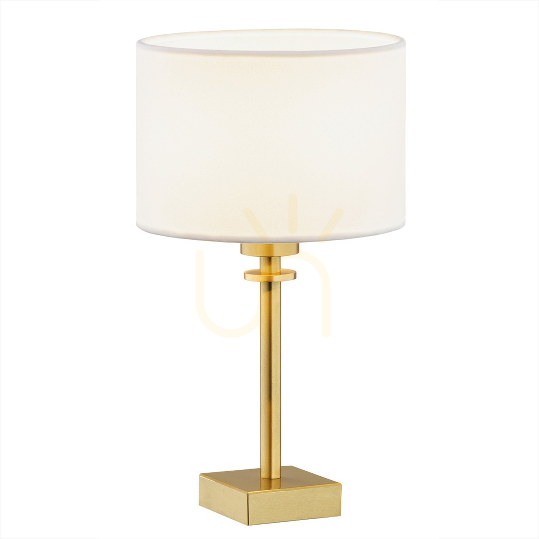 Kontrola Stolní lampa Argon ABBANO bílá mosaz E27 8047 Stolní lampa Argon ABBANO bílá mosaz E27 8047
