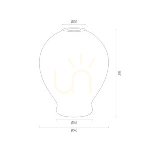 Stolní lampa Argon Amarylis bílá sklo E27 15W IP20 4095 small 4