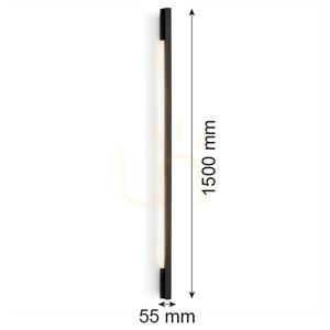 Nástěnné svítidlo Argon ASSE černé LED 8054 IP20 small 2
