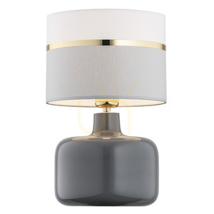 Stolní lampa Argon BEJA bílá, mosazná, E27, IP20, 4362 small 0