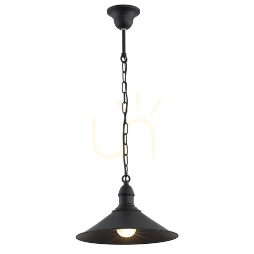 Kontrola Závěsná lampa ARGON ERBA černá E27 IP20 631