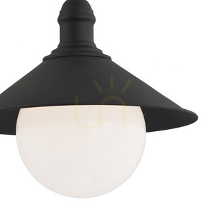 Venkovní závěsné svítidlo Argon ERBA BIS černé IP44 3285 small 1