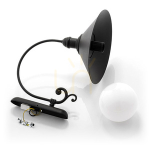 Venkovní nástěnné svítidlo Argon ERBA BIS černé IP44 3286 small 5