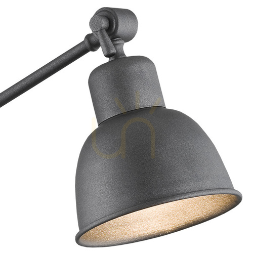 Kontrola Stolní lampa Argon Eufrat antracit E27 IP20 SKU 3195