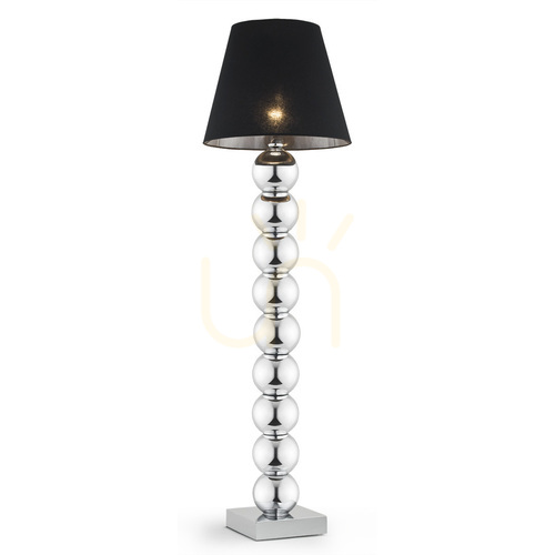 Kontrola Stojací lampa Argon Fudżi černá chrom E27 IP20 3657
