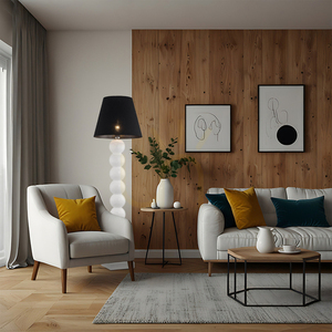 Stojací lampa ARGON Fudżi černá sklo chrom E27 IP20 3658 small 1