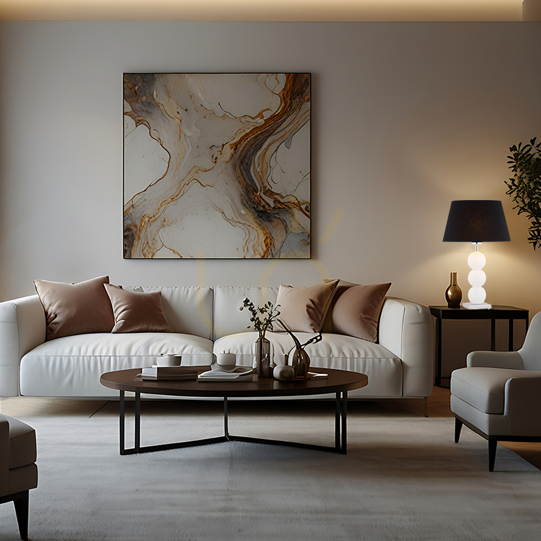 Pohled Stolní lampa Argon Fudżi bílá chrom sklo E27 IP20 3624 Stolní lampa Argon Fudżi bílá chrom sklo E27 IP20 3624