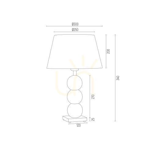 Zobrazit Stolní lampa Argon Fudżi bílá chrom sklo E27 IP20 3624 Stolní lampa Argon Fudżi bílá chrom sklo E27 IP20 3624