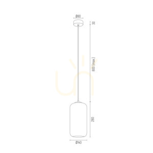 Závěsné svítidlo ARGON KALIMERA 4038 bílé chrom IP20 2 Závěsné svítidlo ARGON KALIMERA 4038 bílé chrom IP20 small 2