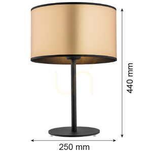 Stolní lampa Argon Karin černá zlatá 4297 IP20 small 1