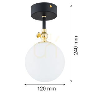 Nástěnné svítidlo ARGON LATINA bílé IP44 4003 small 1