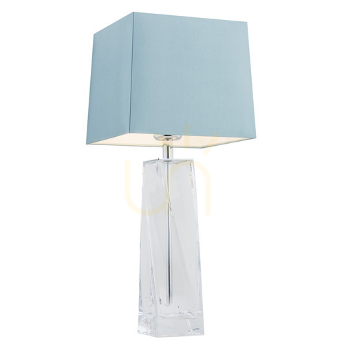 Kontrola Stolní lampa ARGON LILLE sklo chrom E27 3839