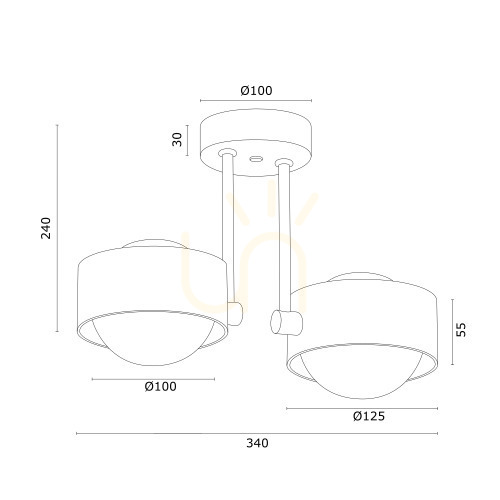 Náhled Závěsné svítidlo ARGON MASSIMO PLUS bílé IP44 7088 Závěsné svítidlo ARGON MASSIMO PLUS bílé IP44 7088