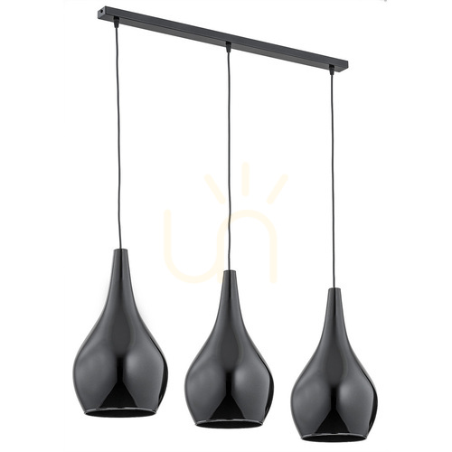 Kontrola Závěsná lampa Argon SANTANA černá 3xE27 IP20 1409