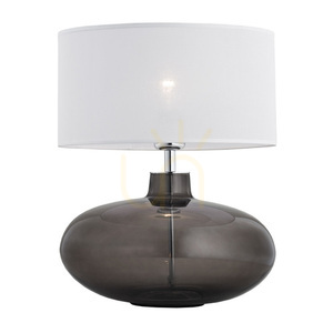 Stolní lampa Argon Sekwana kouřové sklo E27 IP20 3050 small 0