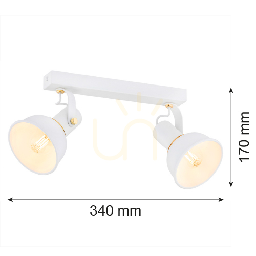 Zobrazit Plafón Argon TWIST bílý E14 IP20 7036 Plafón Argon TWIST bílý E14 IP20 7036