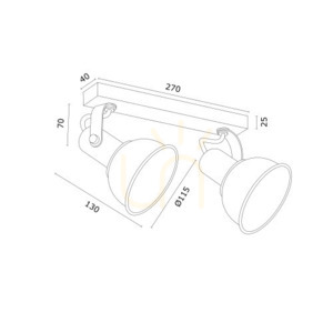 Plafón Argon TWIST bílý E14 IP20 7036 4 Plafón Argon TWIST bílý E14 IP20 7036 small 4