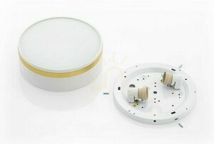 Plafon ARGON AMORE bílý zlato 2xE27 250 mm 7034 small 5