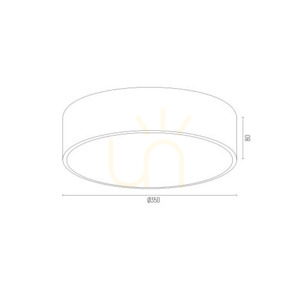 Plafón Argon AMORE bílý se zlatem E27 2x1W IP20 7035 8 Plafón Argon AMORE bílý se zlatem E27 2x1W IP20 7035 small 8