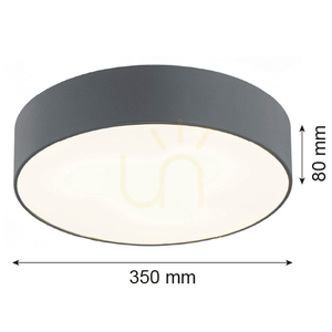 Plafon Argon Darling 659 šedý 2x E27 IP20 small 6