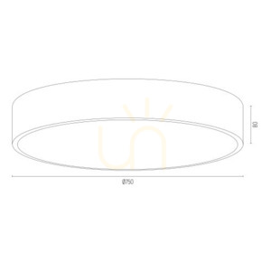Plafon ARGON DARLING černý 6xE27 750 mm IP20 2536 4 Plafon ARGON DARLING černý 6xE27 750 mm IP20 2536 small 4