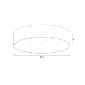 Plafon ARGON DARLING LED bílý 450 mm 35W IP20 3568 small 4