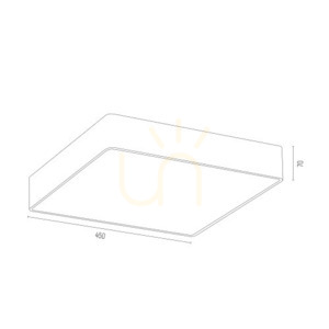 Plafón ARGON ONTARIO bílý 4xE27 450 mm IP20 1576 3 Plafón ARGON ONTARIO bílý 4xE27 450 mm IP20 1576 small 3