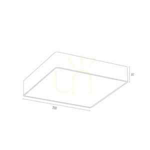 Plafón Argon Ontario šedý E27 4x15W IP20 1578 small 3