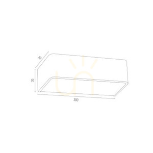 Nástěnné svítidlo ARGON RODAN bílé E27 3072 small 3