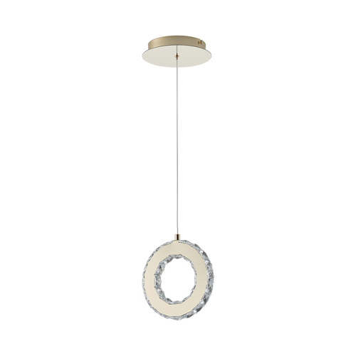 Kontrola Závěsné svítidlo Zuma Line GIRONA MD3713-1-3GT zlatá LED
