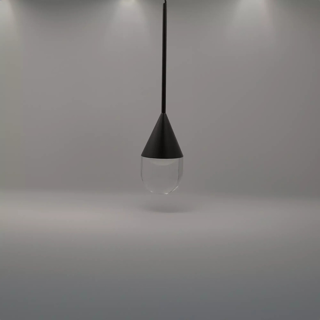 Náhled Koupelnové závěsné svítidlo NATA Black PL0104-BK Koupelnové závěsné svítidlo NATA Black PL0104-BK