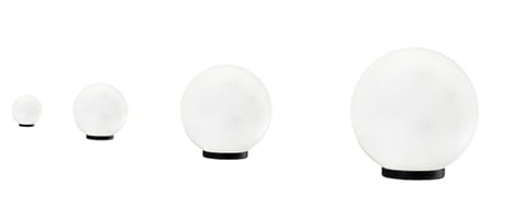 Kontrola Sada dekorativních zahradních míčů - LUNA BALLS 25, 30, 40, 50 cm + LED - PREMIUM - UV