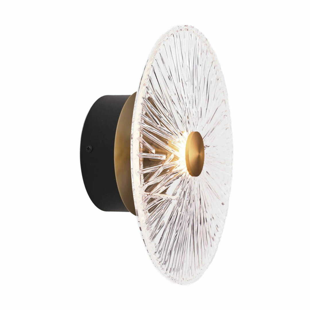Pohled Nástěnné světlo Max Light Allure W0356 matné zlaté sklo 28 cm LED Nástěnné světlo Max Light Allure W0356 matné zlaté sklo 28 cm LED