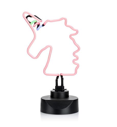 Kontrola Stolní lampa Markslojd Neon Unicorn černá vícebarevná plast 37 cm 704674