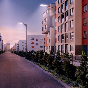 LED pouliční svítidlo Spectrum STREETOS 2 150W, šedé, se soumrakovým senzorem small 4