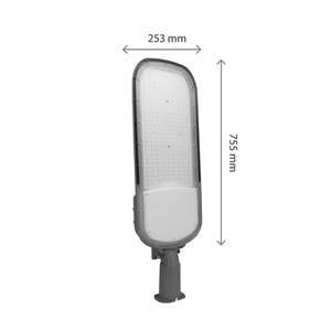 Streetos 2 200 W Nw 230 V 145/75st Ip65 Ik09 755x253x124mm Šedý soumrakový senzor Záruka 5 let. small 3