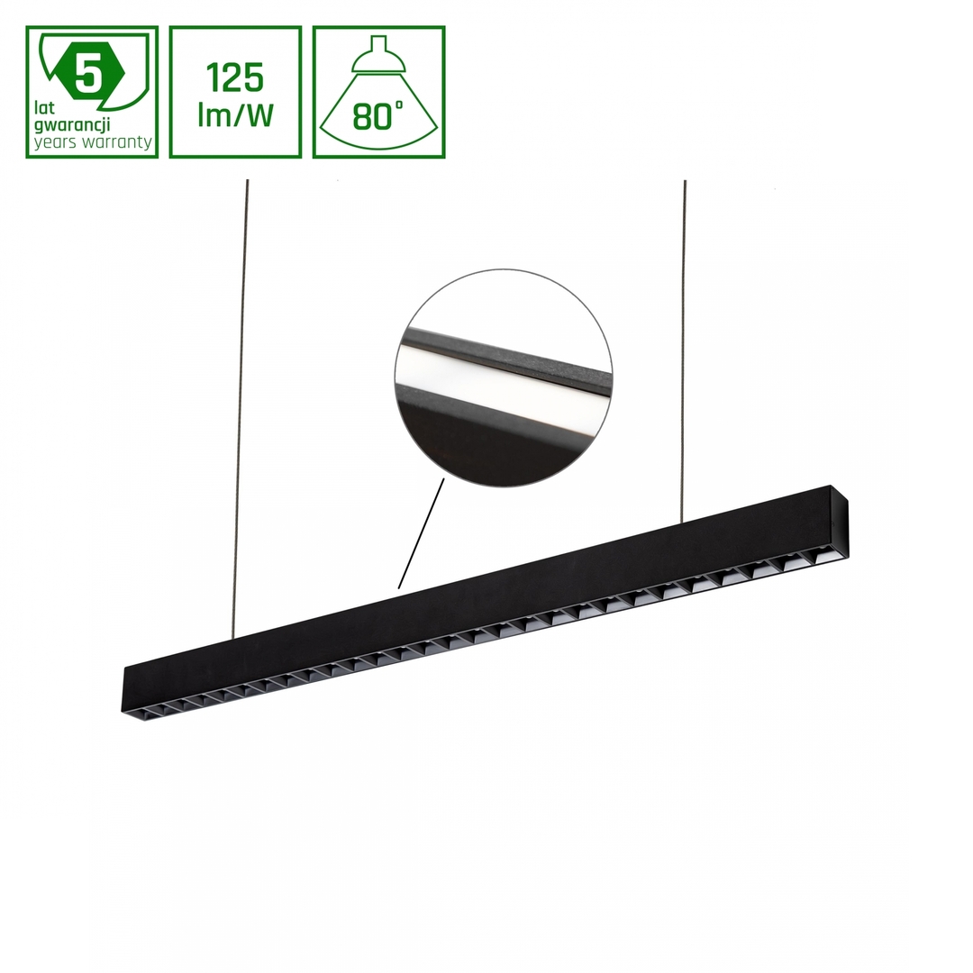 Kontrola Allday Inspire Two Sides Dark Light 80st Black 930 47 W 230 V 1120mm Black Dali Allday Inspire Two Sides Dark Light 80st Black 930 47 W 230 V 1120mm Black Dali