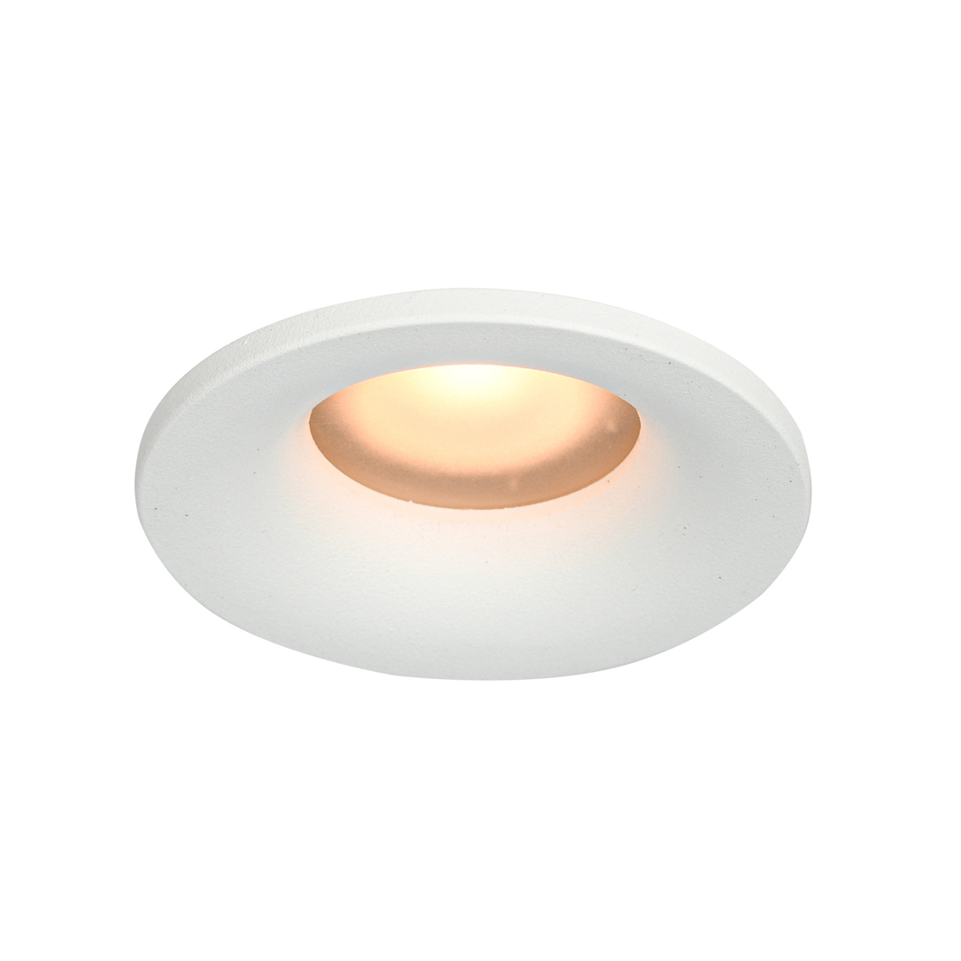 Pohled Zapuštěné svítidlo Italux Barto GU10 bílé IP44 DL-60327-IP44-WH Zapuštěné svítidlo Italux Barto GU10 bílé IP44 DL-60327-IP44-WH
