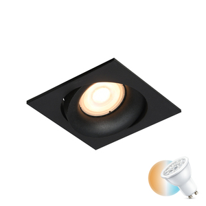 Zápustné svítidlo Italux Ponar GU10 černé 10W IP20 DL-26451-GU10-BK small 0