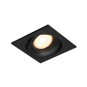Zápustné svítidlo Italux Ponar GU10 černé 10W IP20 DL-26451-GU10-BK small 1