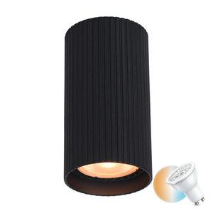 Přisazené stropní svítidlo Italux Rilok černé GU10 10 W hliníkové CLN-83920-S-BK small 0