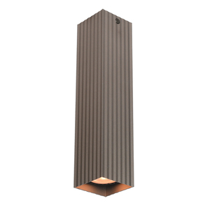 Přisazené svítidlo Italux Tecno GU10 hnědé hliníkové CLN-37492-L-BRO small 1