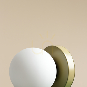 Stolní lampa Aldex Ball Pistachio S, pistáciová, skleněná koule 14 cm, E14, 1076B12_S small 2