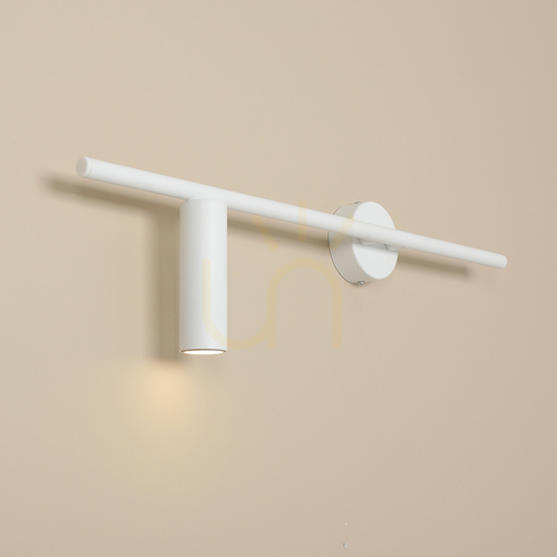 Kontrola Nástěnné svítidlo Aldex Trevo All White 1104C, levé, bílé, GU10 mini, 60 cm
