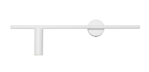 Nástěnné svítidlo Aldex Trevo All White 1104C, levé, bílé, GU10 mini, 60 cm small 0