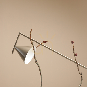 Stojací lampa Aldex Form, béžový kov, 165 cm, 1108A17 small 2