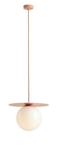 Kontrola Závěsné svítidlo Aldex Loop Coral L červené kov sklo 1125G11_L