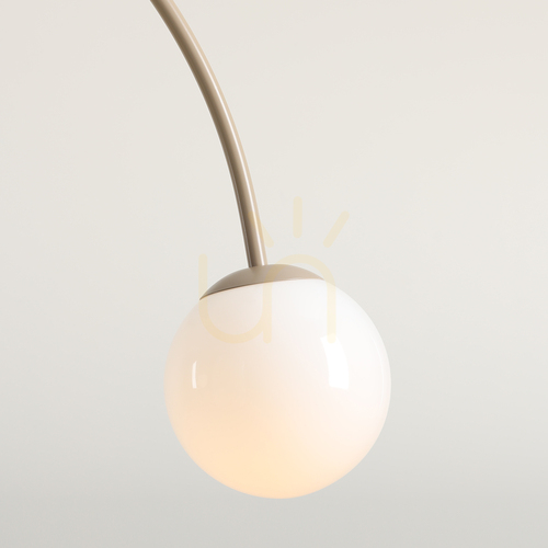 Kontrola Béžové závěsné svítidlo Aldex Una 2, 2×E14, 84 cm, 1116H17