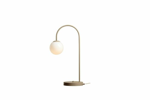 Kontrola Stolní lampa Aldex Una béžová kov a sklo 1116B17
