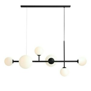 Závěsná lampa Aldex Dione 6 černá kov/sklo 1092K1_2 0 Závěsná lampa Aldex Dione 6 černá kov/sklo 1092K1_2 small 0